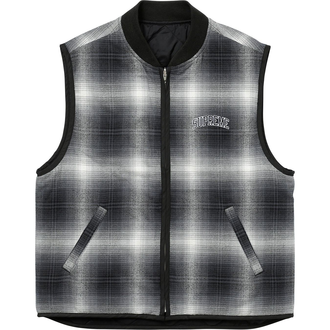 Reversible Shadow Plaid Vest view 28
